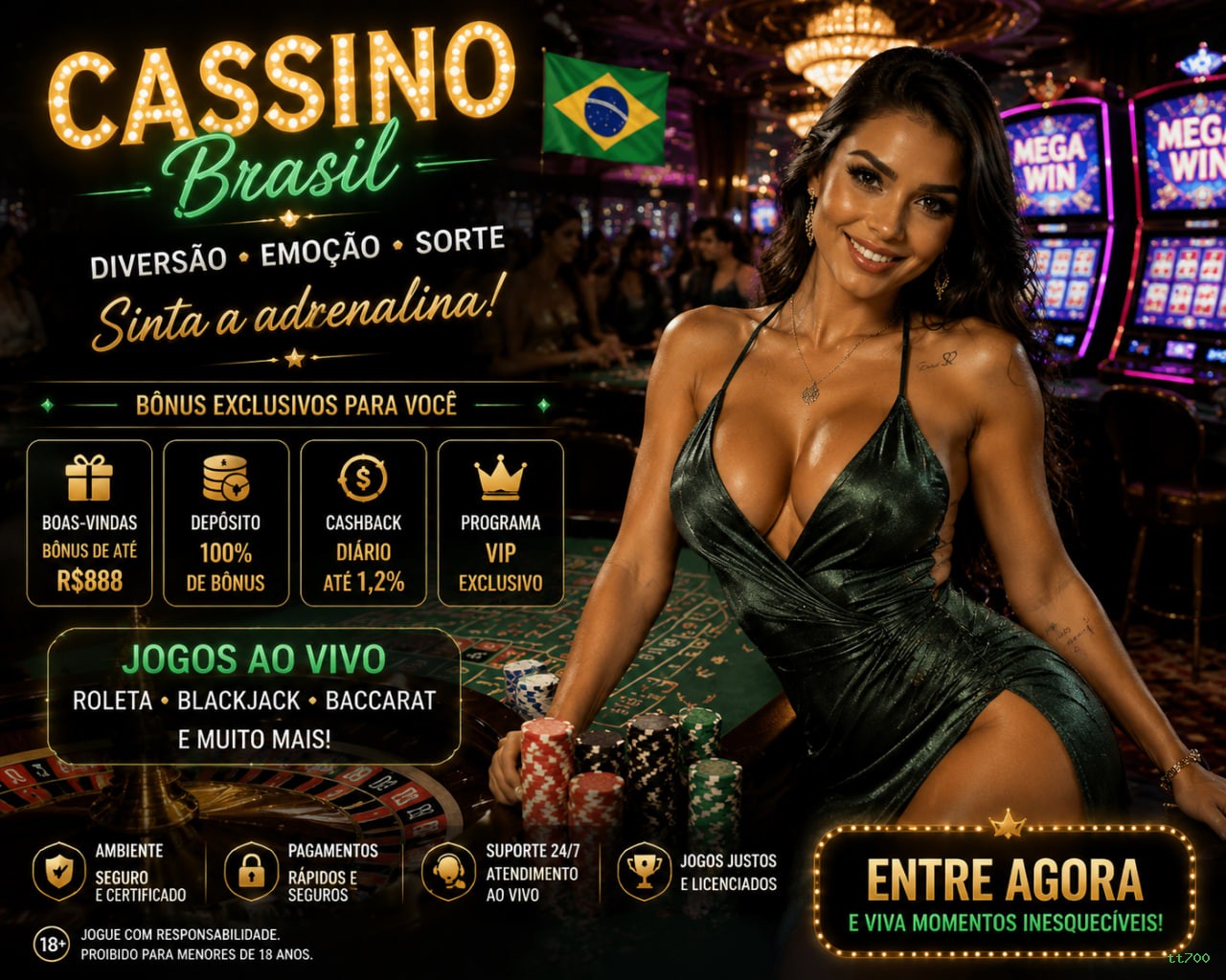 Bônus exclusivos membros VIP tt700